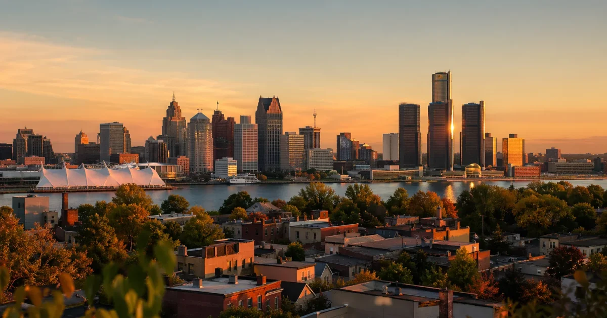 Detroit area scenery